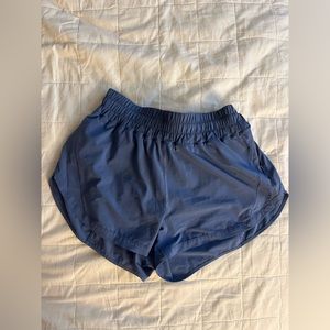 Lululemon Track That Short Size 8 Dusty Blue